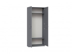 2.06.01.060.4 МАКС шкаф 2 двери 100х38х233 серый RU в Златоусте - zlatoust.ok-mebel.com | фото 2