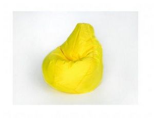 Кресло-мешок Груша малое желтое в Златоусте - zlatoust.ok-mebel.com | фото 1