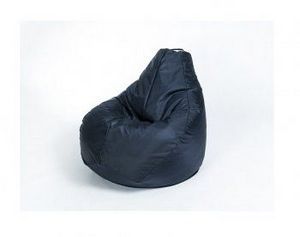 Кресло-мешок Груша большое черное в Златоусте - zlatoust.ok-mebel.com | фото 1