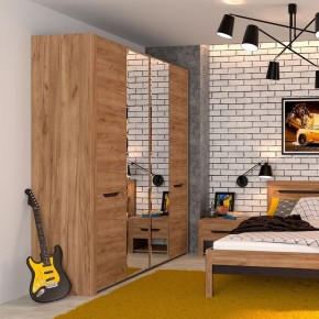 АФИНА А11а Шкаф для одежды (крафт) в Златоусте - zlatoust.ok-mebel.com | фото 2