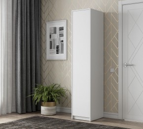 АЙДЕН П06-400 Пенал 1 дверь (белый) в Златоусте - zlatoust.ok-mebel.com | фото