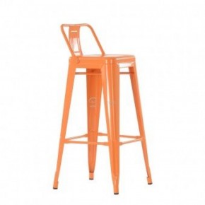 Барный стул Barneo N-242 Tolix Style 2003 Оранжевый в Златоусте - zlatoust.ok-mebel.com | фото