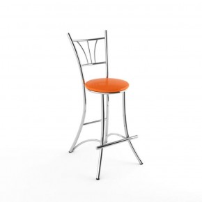 Барный стул Трилогия оранжевый-843 в Златоусте - zlatoust.ok-mebel.com | фото