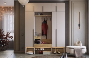 БАСКО Прихожая К9 (кашемир) в Златоусте - zlatoust.ok-mebel.com | фото 2