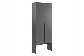 БАСКО Шкаф двухдверный L800 (графит) в Златоусте - zlatoust.ok-mebel.com | фото
