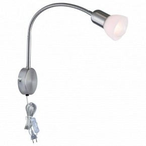 Бра Arte Lamp Falena A3116AP-1SS в Златоусте - zlatoust.ok-mebel.com | фото