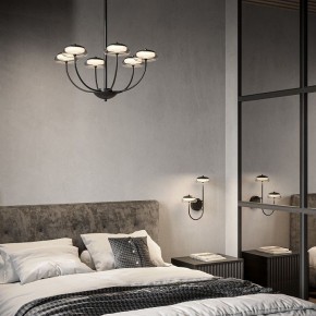 Бра Eurosvet Fungo 50388/2 LED черный в Златоусте - zlatoust.ok-mebel.com | фото 2