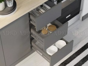 ЧЕЛСИ Кухонный гарнитур 2,0 м (Графит) в Златоусте - zlatoust.ok-mebel.com | фото 2