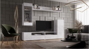 ДАЛЛАС Гостиная (модульная) цемент светлый в Златоусте - zlatoust.ok-mebel.com | фото