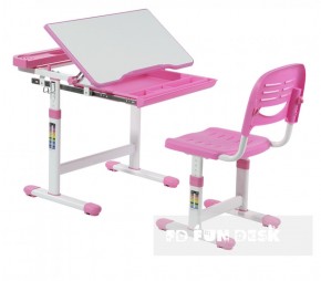 Комплект парта + стул трансформеры Cantare Pink в Златоусте - zlatoust.ok-mebel.com | фото