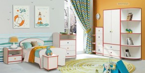 Набор мебели для детской Юниор-10 (с кроватью 800*1600) ЛДСП в Златоусте - zlatoust.ok-mebel.com | фото