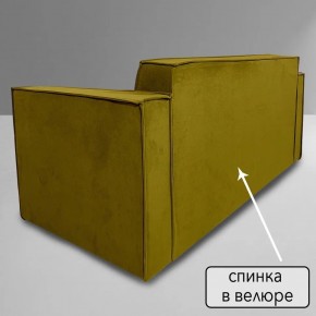Диван Граф Д6-ВГ (велюр горчичный) 1750 в Златоусте - zlatoust.ok-mebel.com | фото 2