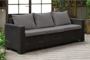 Диван Калифорния 3-х местный (California 3 Sofa), графит в Златоусте - zlatoust.ok-mebel.com | фото