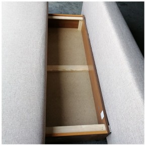 Диван-кровать Комфорт без подлокотников BALTIC AZURE (2 подушки) в Златоусте - zlatoust.ok-mebel.com | фото 6