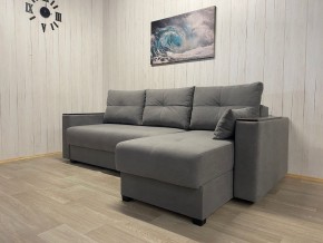 Диван угловой Комфорт-3 (НПБ+МДФ) велюр Galaxy Lite 26 в Златоусте - zlatoust.ok-mebel.com | фото 2