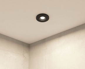 DK2036-BK Встраиваемый светильник влагозащ., IP 44, до 15 Вт, GU10, LED, черный, алюминий в Златоусте - zlatoust.ok-mebel.com | фото 7