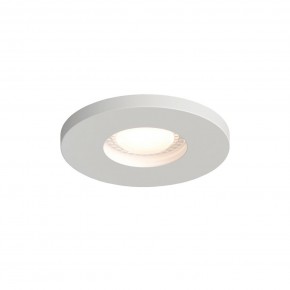 DK2036-WH Встраиваемый светильник влагозащ., IP 44, до 15 Вт, GU10, LED, белый, алюминий в Златоусте - zlatoust.ok-mebel.com | фото 3