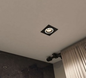 DK2061-BK Встраиваемый светильник IP 20, до 15 Вт, GU10, LED, черный, алюминий в Златоусте - zlatoust.ok-mebel.com | фото 4