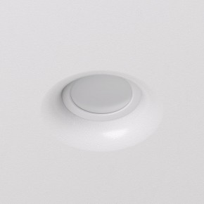 DK2080-WH Встраиваемый точечный светильник для натяжных ПВХ потолков INVIZ, IP 20, до 9 Вт, GU10, LED, белый, ABS-пластик в Златоусте - zlatoust.ok-mebel.com | фото 2