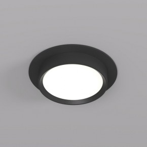 DK2090-BK Встраиваемый светильник FLAT, IP 20, до 15 Вт, GX53, LED, черный, алюминий в Златоусте - zlatoust.ok-mebel.com | фото