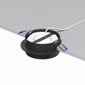 DK2090-BK Встраиваемый светильник FLAT, IP 20, до 15 Вт, GX53, LED, черный, алюминий в Златоусте - zlatoust.ok-mebel.com | фото 4