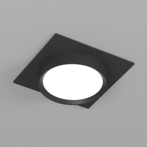 DK2091-BK Встраиваемый светильник FLAT, IP 20, до 15 Вт, GX53, LED, черный, алюминий в Златоусте - zlatoust.ok-mebel.com | фото