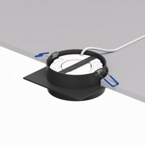 DK2091-BK Встраиваемый светильник FLAT, IP 20, до 15 Вт, GX53, LED, черный, алюминий в Златоусте - zlatoust.ok-mebel.com | фото 4