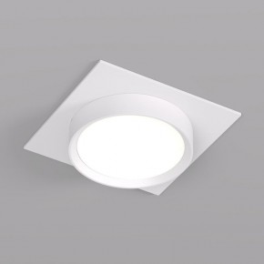 DK2091-WH Встраиваемый светильник FLAT, IP 20, до 15 Вт, GX53, LED, белый, алюминий в Златоусте - zlatoust.ok-mebel.com | фото