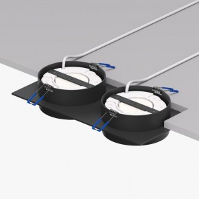 DK2092-BK Встраиваемый светильник FLAT, IP 20, до 15 Вт, GX53, LED, черный, алюминий в Златоусте - zlatoust.ok-mebel.com | фото 2