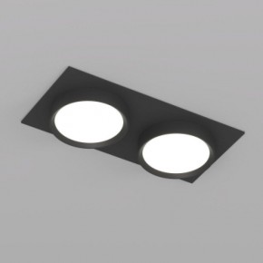 DK2092-BK Встраиваемый светильник FLAT, IP 20, до 15 Вт, GX53, LED, черный, алюминий в Златоусте - zlatoust.ok-mebel.com | фото 4