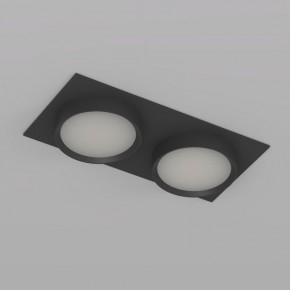 DK2092-BK Встраиваемый светильник FLAT, IP 20, до 15 Вт, GX53, LED, черный, алюминий в Златоусте - zlatoust.ok-mebel.com | фото 5