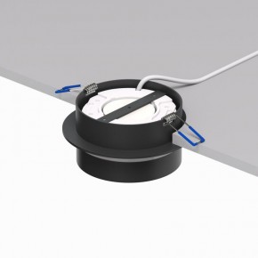 DK2100-BK Встраиваемый светильник NIKO, IP 20, до 15 Вт, GX53, LED, черный, акрил, алюминий в Златоусте - zlatoust.ok-mebel.com | фото 4