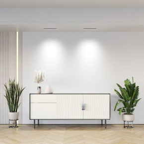 DK2515-WB Встраиваемый светильник SPACE со светодиодом L240mm 220V 20W 38° 4000К IP20 белый/черный алюминий в Златоусте - zlatoust.ok-mebel.com | фото 7