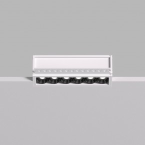 DK2531-WB Встраиваемый светильник SPACE со светодиодом под шпатлевку L126mm 220V 10W 38° 4000К IP20 белый/черный алюминий в Златоусте - zlatoust.ok-mebel.com | фото 3