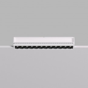 DK2532-WB Встраиваемый светильник SPACE со светодиодом под шпатлевку L240mm 220V 20W 38° 4000К IP20 белый/черный алюминий в Златоусте - zlatoust.ok-mebel.com | фото 3