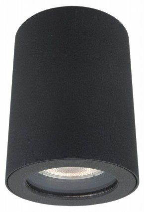 DK3007-BK Накладной светильник влагозащ., IP 44, 15 Вт, GU10, черный, алюминий в Златоусте - zlatoust.ok-mebel.com | фото 2