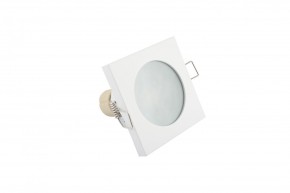 DK3014-WH Встраиваемый светильник влагозащ., IP 44, 50 Вт, GU10, белый, алюминий в Златоусте - zlatoust.ok-mebel.com | фото 4