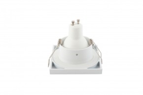 DK3014-WH Встраиваемый светильник влагозащ., IP 44, 50 Вт, GU10, белый, алюминий в Златоусте - zlatoust.ok-mebel.com | фото 5