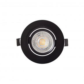 DK3020-BK Встраиваемый светильник, IP 20, 10 Вт, GU5.3, LED, черный, пластик в Златоусте - zlatoust.ok-mebel.com | фото