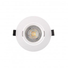 DK3020-WH Встраиваемый светильник, IP 20, 10 Вт, GU5.3, LED, белый, пластик в Златоусте - zlatoust.ok-mebel.com | фото