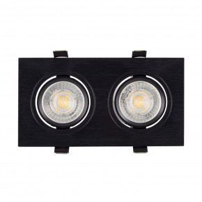 DK3022-BK Встраиваемый светильник, IP 20, 10 Вт, GU5.3, LED, черный, пластик в Златоусте - zlatoust.ok-mebel.com | фото 2