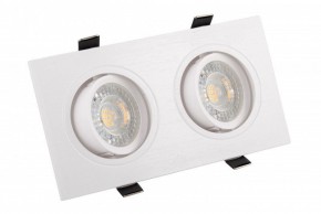 DK3022-WH Встраиваемый светильник, IP 20, 10 Вт, GU5.3, LED, белый, пластик в Златоусте - zlatoust.ok-mebel.com | фото