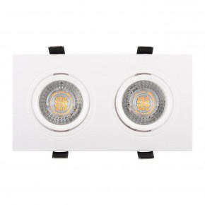 DK3022-WH Встраиваемый светильник, IP 20, 10 Вт, GU5.3, LED, белый, пластик в Златоусте - zlatoust.ok-mebel.com | фото 2