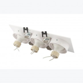 DK3023-WH Встраиваемый светильник, IP 20, 10 Вт, GU5.3, LED, белый, пластик в Златоусте - zlatoust.ok-mebel.com | фото 4