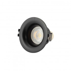 DK3024-BK Встраиваемый светильник, IP 20, 10 Вт, GU5.3, LED, черный, пластик в Златоусте - zlatoust.ok-mebel.com | фото