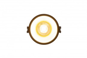 DK3026-BG Встраиваемый светильник, IP 20, 10 Вт, GU5.3, LED, черный/золотой, пластик в Златоусте - zlatoust.ok-mebel.com | фото 2