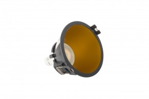 DK3026-BG Встраиваемый светильник, IP 20, 10 Вт, GU5.3, LED, черный/золотой, пластик в Златоусте - zlatoust.ok-mebel.com | фото 4