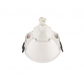 DK3026-WB Встраиваемый светильник, IP 20, 10 Вт, GU5.3, LED, белый/черный, пластик в Златоусте - zlatoust.ok-mebel.com | фото 4