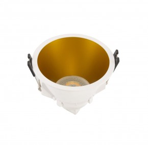 DK3026-WG Встраиваемый светильник, IP 20, 10 Вт, GU5.3, LED, белый/золотой, пластик в Златоусте - zlatoust.ok-mebel.com | фото 2