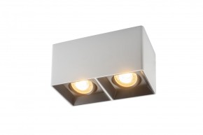 DK3035-WB Светильник накладной IP 20, 10 Вт, GU5.3, LED, белый/черный, пластик в Златоусте - zlatoust.ok-mebel.com | фото